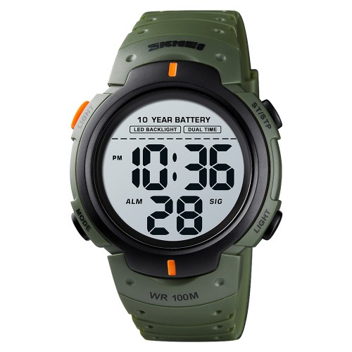Купить Skmei 1560 Green-Orange