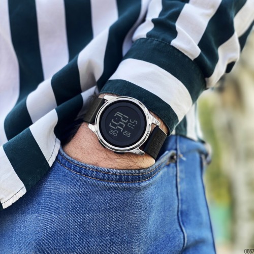 Купити Skmei 1502SI Black-Silver