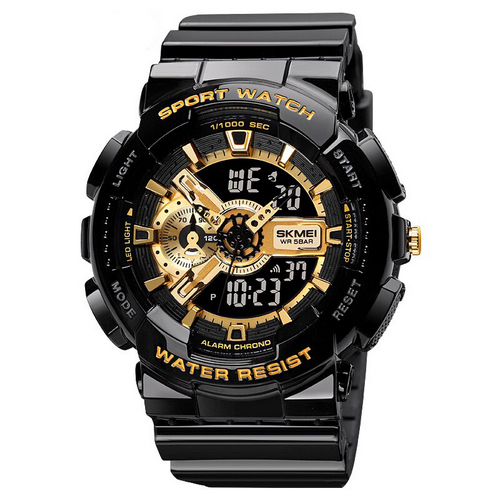 Купить Skmei 1688 Black-Gold