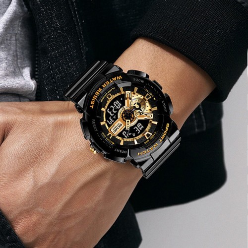 Купить Skmei 1688 Black-Gold