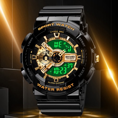 Купить Skmei 1688 Black-Gold