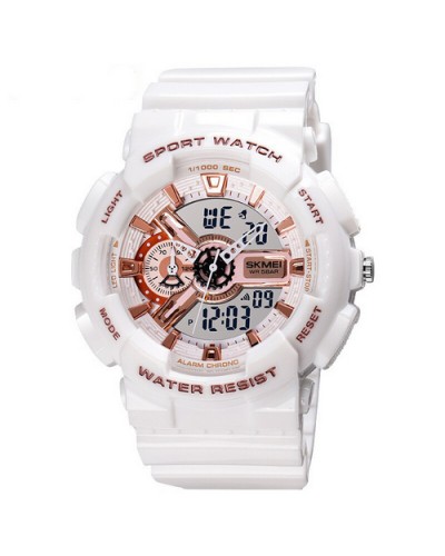 Купить Skmei 1688 White-Cuprum