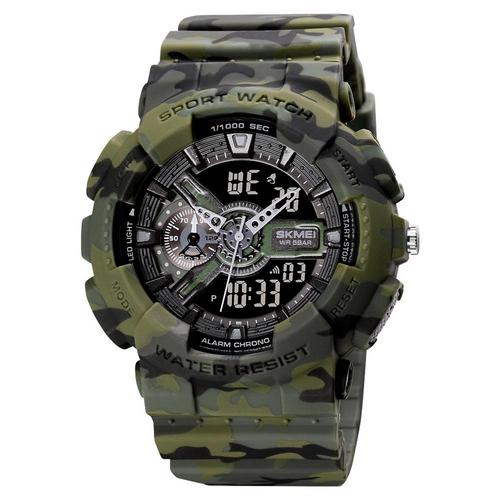 Купить Skmei 1688 Green-Black Military