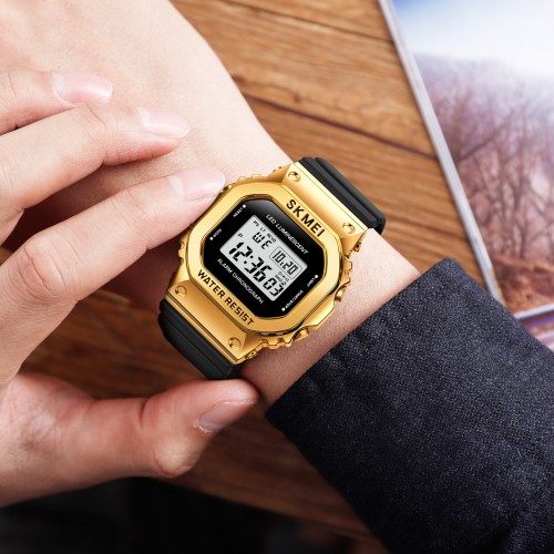 Купить Skmei 1851 Black-Gold SALE