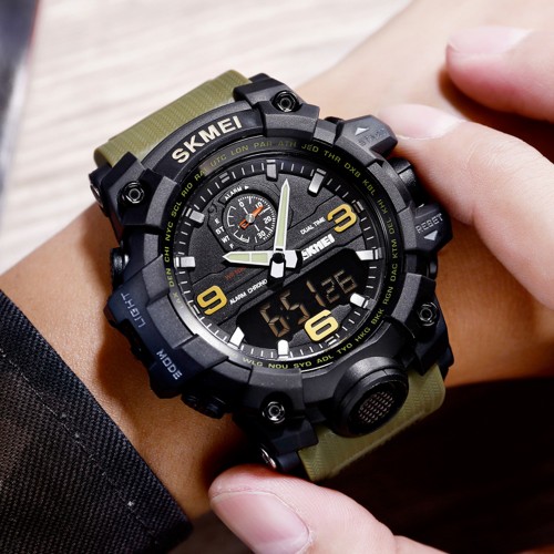 Купить Skmei 1586 Black-Military Wrisband Купить Skmei 1586 Black-Military Wrisband