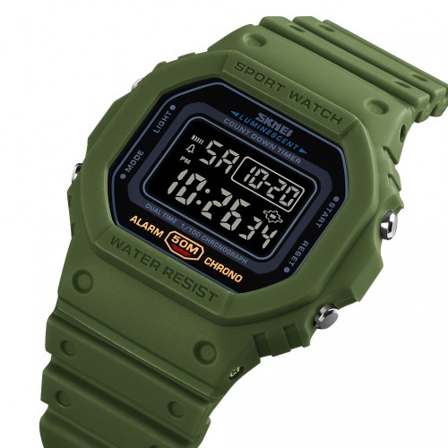 Купить Skmei 1628 Military-Black