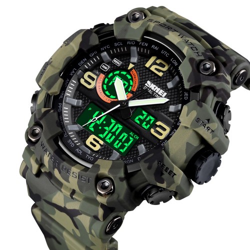 Купить Skmei 1520CMGN Green Camo. SALE