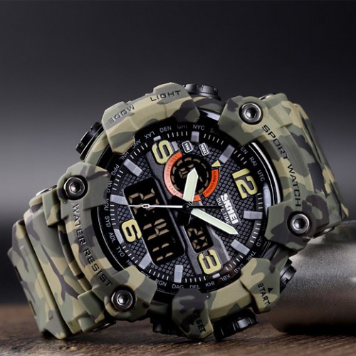 Купить Skmei 1520CMGN Green Camo. SALE