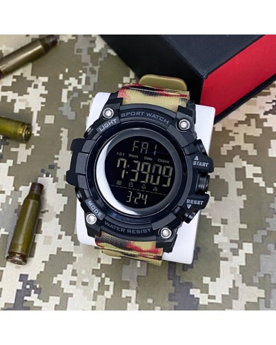 Купити Skmei 1384CMRD Black-Camo