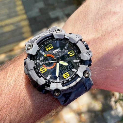 Купить Skmei 1520CMGY Gray Camo.