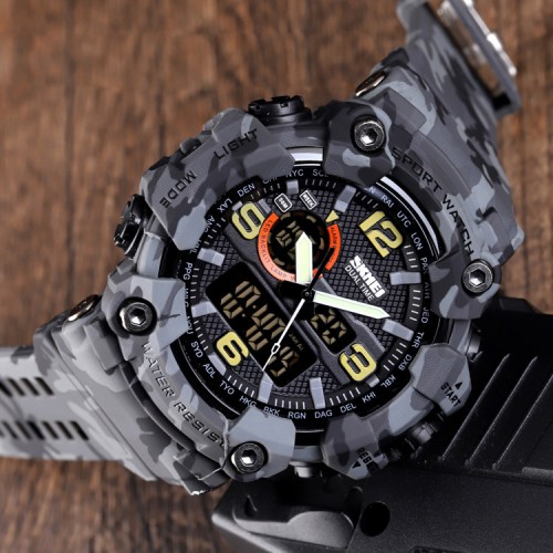 Купить Skmei 1520CMGY Gray Camo.