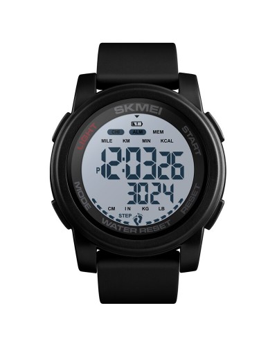 Купить Skmei 1469BKWT Black STOPPED