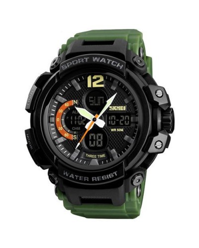 Купити Skmei 1343 Black-Militari Wristband