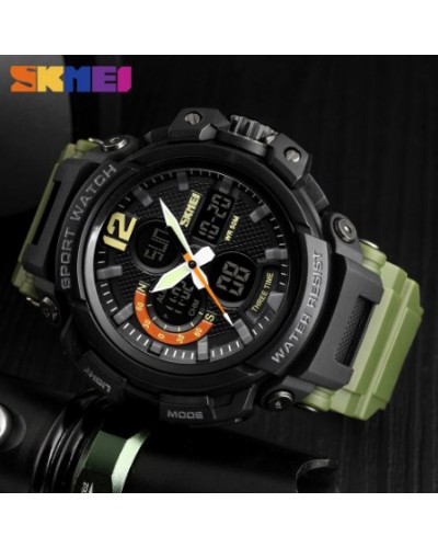 Купити Skmei 1343 Black-Militari Wristband