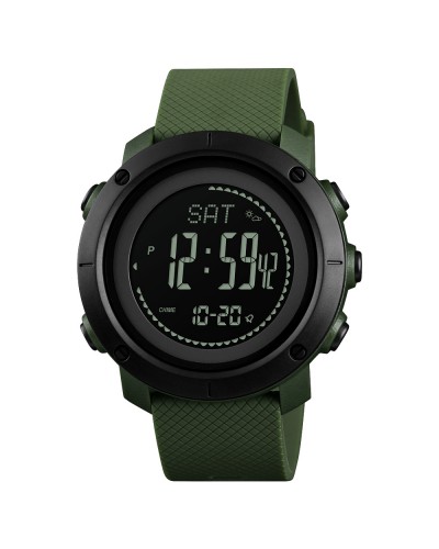 Купить Skmei 1427AG Army Green + Compass