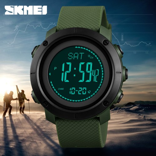 Купити Skmei 1427AG Army Green + Compass Купити Skmei 1427AG Army Green + Compass