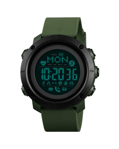 Купить Skmei 1512AG Army Green Smart Watch + Compass