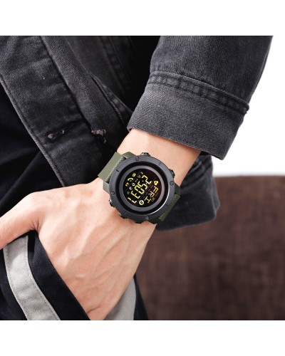 Купить Skmei 1512AG Army Green Smart Watch + Compass