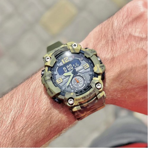 Купить Skmei 1637CMGN Camo Green.