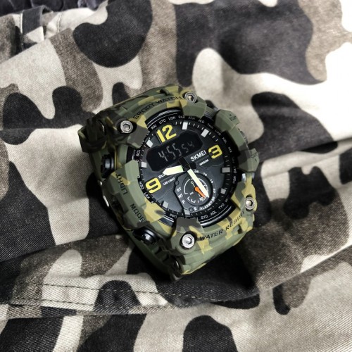 Купить Skmei 1637CMGN Camo Green.