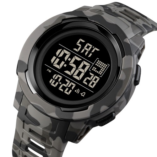 Купить Skmei 1731CMGYBK Camo gray Black STOPPED Купить Skmei 1731CMGYBK Camo gray Black STOPPED