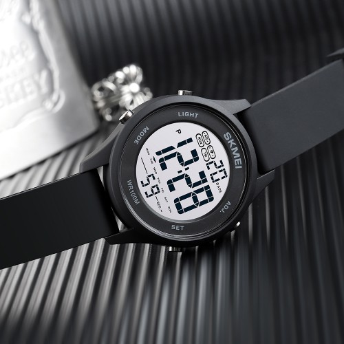 Купить Skmei 1758BKBKWT Black Black White
