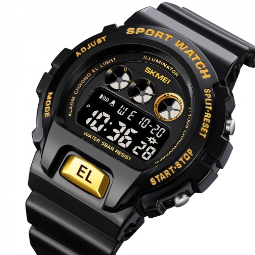 Купить Skmei 1813BKGD Black-Gold Купить Skmei 1813BKGD Black-Gold