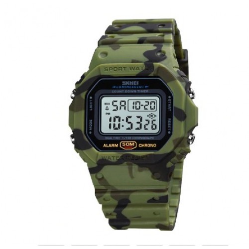 Купить Skmei 1628CMGN Camo Green Купить Skmei 1628CMGN Camo Green