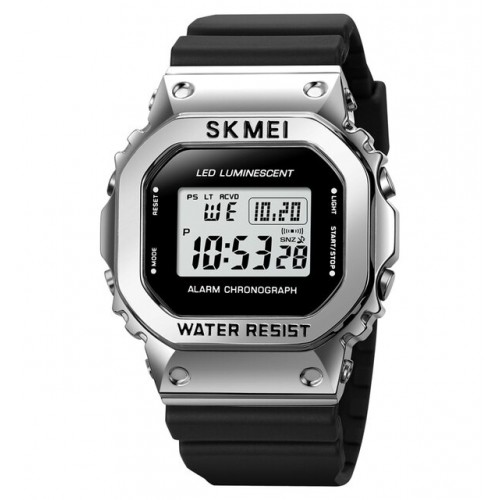 Купить Skmei 1851SIBK Silver Black Купить Skmei 1851SIBK Silver Black
