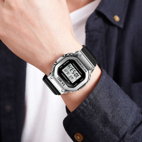 Купить Skmei 1851SIBK Silver Black Купить Skmei 1851SIBK Silver Black