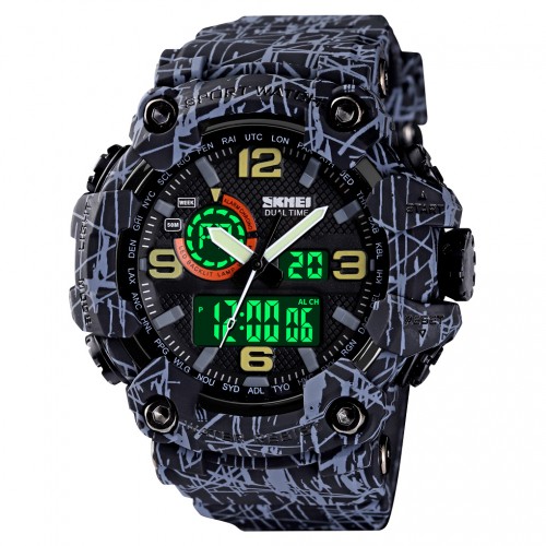 Купить Skmei 1520GYBK gray black. SALE Купить Skmei 1520GYBK gray black. SALE