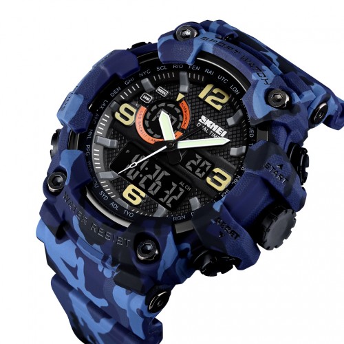 Купить Skmei 1520CMBU camo blue Купить Skmei 1520CMBU camo blue