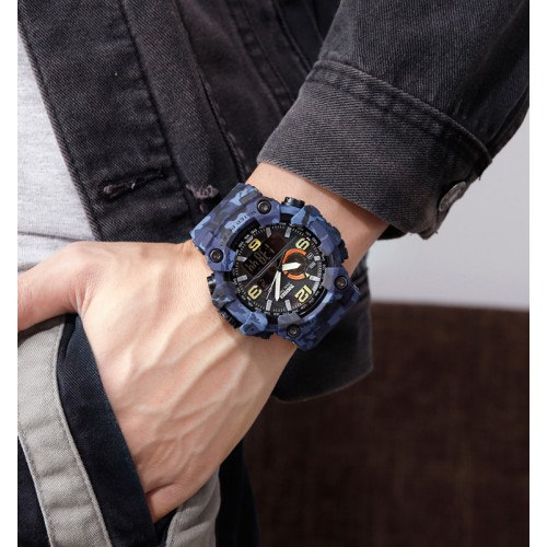 Купить Skmei 1520CMBU camo blue Купить Skmei 1520CMBU camo blue