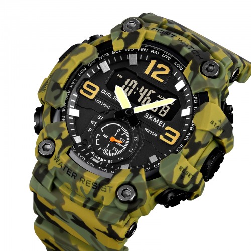 Купить Skmei 1965CMGN camo green. SALE