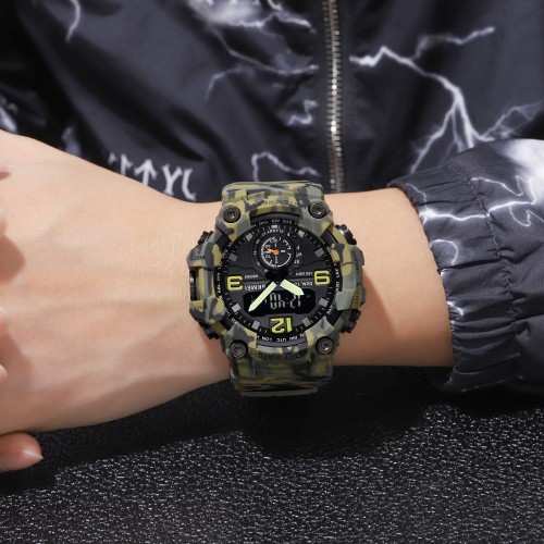 Купить Skmei 1965CMGN camo green. SALE