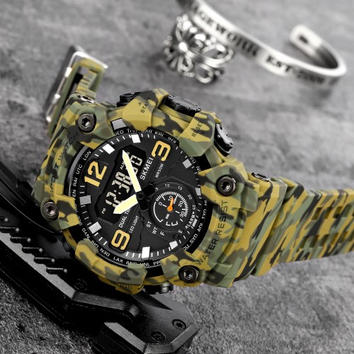 Купить Skmei 1965CMGN camo green. SALE