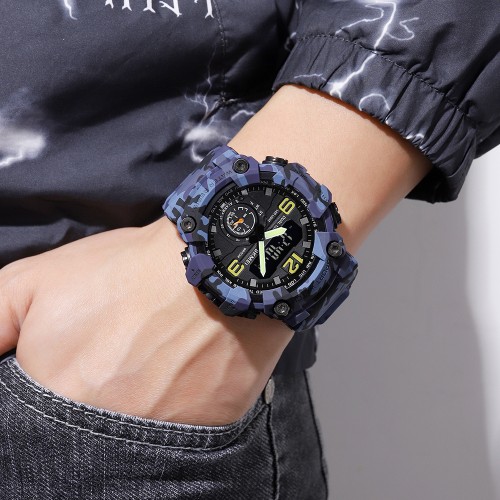 Купить Skmei 1965CMBU Camo Blue SALE