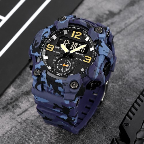 Купить Skmei 1965CMBU Camo Blue SALE