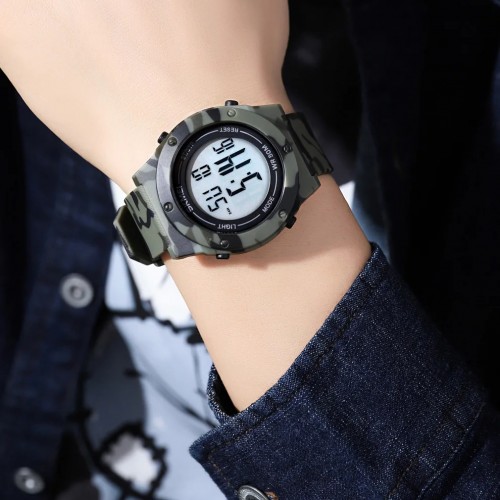 Купить Skmei 1772CMGNWT Camo Green-White