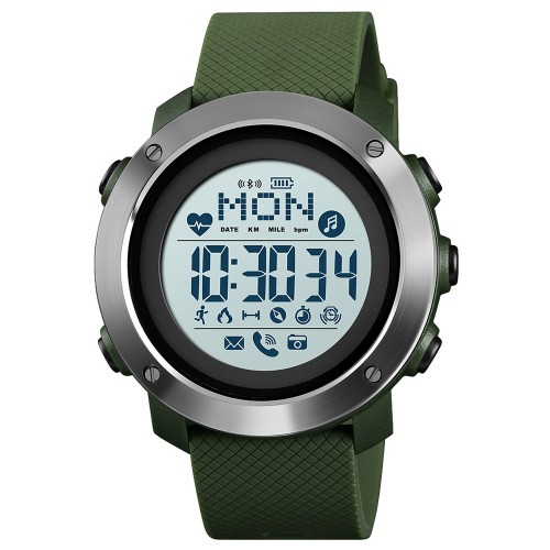 Купить Skmei 1511AG Army-Green Smart Watch + Compass SALE Купить Skmei 1511AG Army-Green Smart Watch + Compass SALE