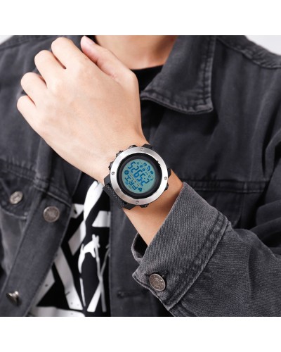 Купить Skmei 1511BK All Black Smart Watch + Compass