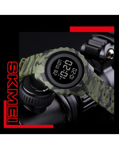Купити Skmei 1631CMGN Camo Green STOPPED