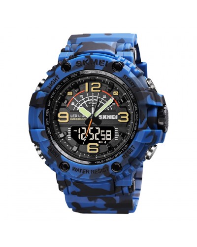 Купити Skmei 1617CMBU Camo Blue Купити Skmei 1617CMBU Camo Blue