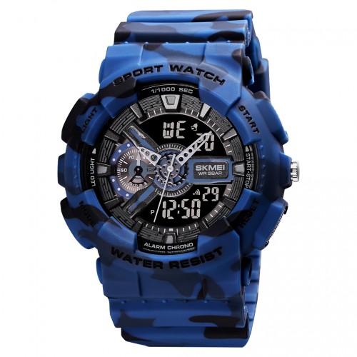 Купить Skmei 1688CMBU Camo Blue SALE