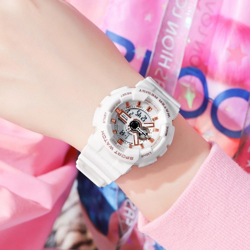 Купить Skmei 1834WT White-Gold