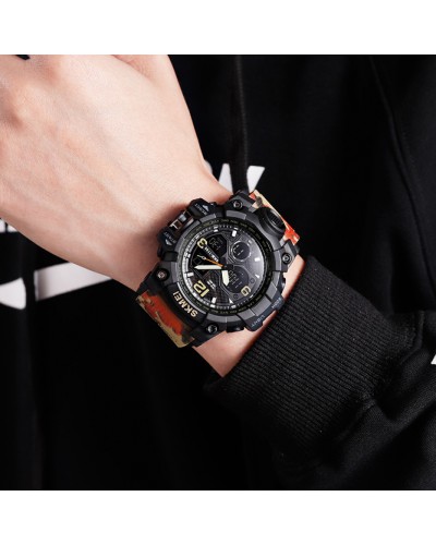 Купити Skmei 1155BCMRD Black-Camo Red