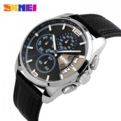 Купити Skmei 9106BU Silver-Black-Blue