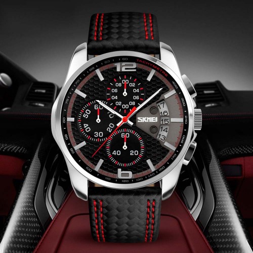 Купити Skmei 9106RD Silver-Black-Red