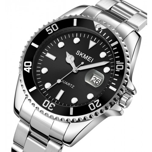 Купить Skmei 1779SIBK Silver-Black