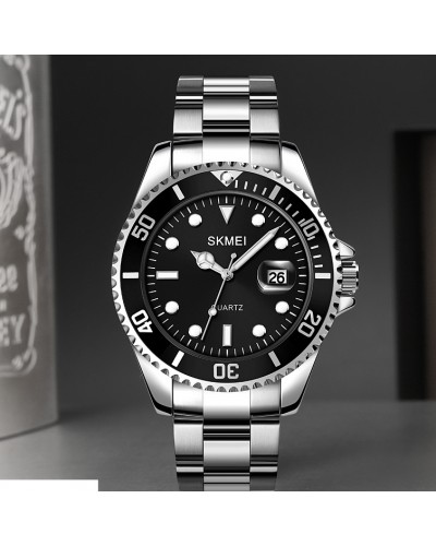 Купити Skmei 1779SIBK Silver-Black